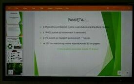 Prelekcja w PSP w Łomnie na temat segregacji śmieci 2