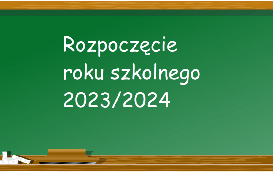 ROZPOCZĘCIE ROKU SZKOLNEGO 2023/2024 - Szkoła Podstawowa nr 13